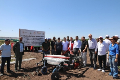Diyarbakır'da Gökyüzünden Sofraya Su Hasadı Projesi Kapsamında Tarla Günü Etkinliği Düzenlendi