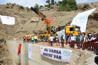 Çetintepe Barajı'nda Su Tutumuna Başlandı