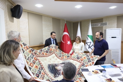 Gaziantep Büyükşehir Belediye Başkanı Fatma ŞAHİN ve Heyeti, GAP İdaresini Ziyaret Etti