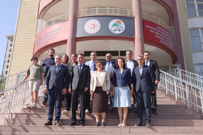 Gaziantep Büyükşehir Belediye Başkanı Fatma ŞAHİN ve Heyeti, GAP İdaresini Ziyaret Etti