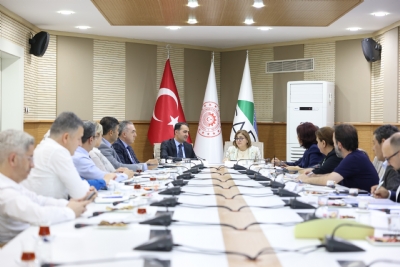 Gaziantep Büyükşehir Belediye Başkanı Fatma ŞAHİN ve Heyeti, GAP İdaresini Ziyaret Etti