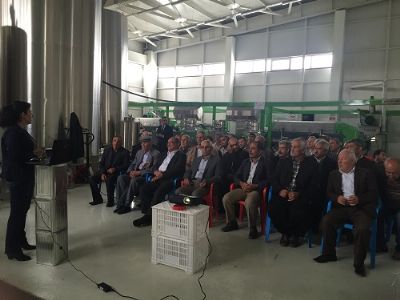 Zeytin Üreticilerine Zeytin Yetiştiriciliği Eğitimi Verildi