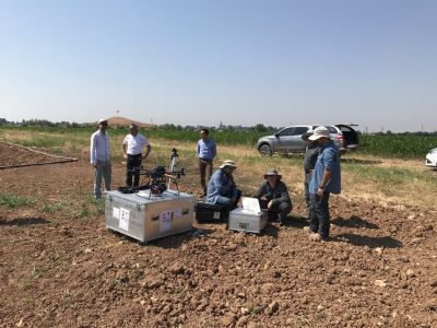 GAP Hassas Tarım Projesinde Değişken Oranlı Üst Gübreleme Faaliyetleri Gerçekleştirildi