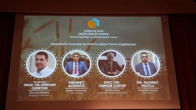 “Nesnelerin İnterneti ile GAP'ta Dijital Tarım Uygulaması” Panelinde GAP İdaresi