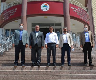 Tarım Reformu Genel Müdürlüğü ve Şanlıurfa İl Tarım ve Orman Müdürlüğünden GAP İdaresine Ziyaret