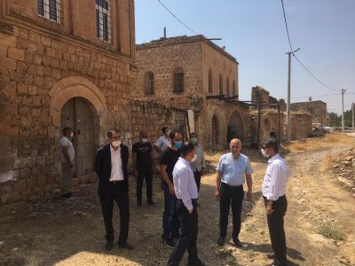 Mardin'in Savur İlçesinde Proje Alanları Yerinde İncelendi