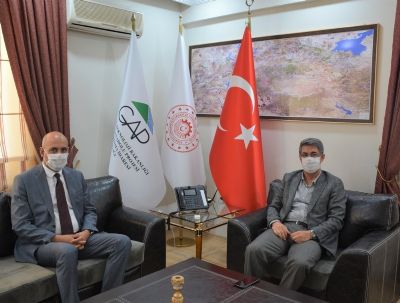 Kurtalan Kaymakamından GAP İdaresine Ziyaret