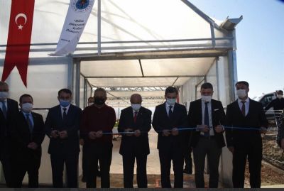 “Topraksız Tarım Serası”nın Açılışı Gerçekleştirildi
