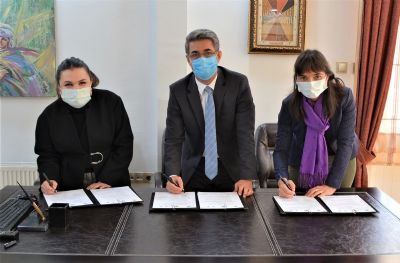 GAP İdaresi, Kızılay Toplum Merkezi ve Kadın Ellerle Evsel Üretim Kooperatifi arasında işbirliği protokolü imzalandı