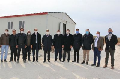 Başkan Vekili Mehmet AÇIKGÖZ ve beraberindeki heyet, Şanlıurfa Organize Sanayi Bölgesini ziyaret etti