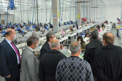 Başkan Vekili Mehmet AÇIKGÖZ ve beraberindeki heyet, Şanlıurfa Organize Sanayi Bölgesini ziyaret etti