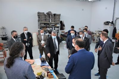Sanayi ve Teknoloji Bakanlığı Bakan Yardımcısı Sayın Dr. Çetin Ali DÖNMEZ'in Şanlıurfa Çalışma Ziyareti