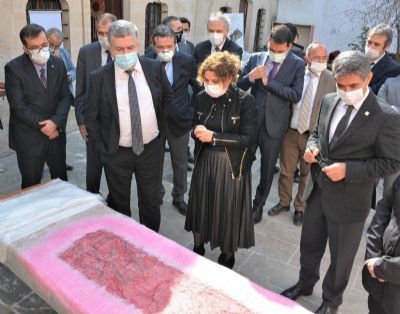 Sanayi ve Teknoloji Bakanlığı Bakan Yardımcısı Sayın Dr. Çetin Ali DÖNMEZ'in Şanlıurfa Çalışma Ziyareti