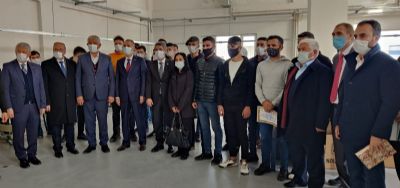 “Adıyaman Sanayi Geliştirme Merkezi Nitelikli Eleman Yetiştirilmesi ve İstihdamı Projesi” Kapsamında Sertifika Töreni Yapıldı