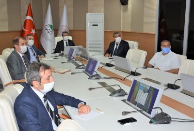 GAP Tarımsal Araştırma Enstitüsü Müdürlüğü yetkilileri ile İstişare Toplantısı gerçekleştirildi
