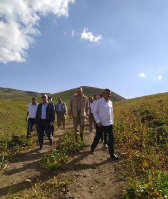 Başkan V. Mehmet AÇIKGÖZ ve Beraberindeki Heyet, “GAP ile Kırsal Yaşamın ve Verimliliğin Artırılması” Proje Alanını Ziyaret Etti