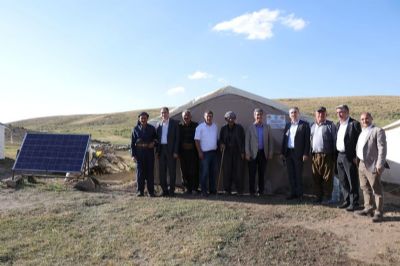 Başkan V. Mehmet AÇIKGÖZ ve Beraberindeki Heyet, “GAP ile Kırsal Yaşamın ve Verimliliğin Artırılması” Proje Alanını Ziyaret Etti