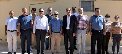 GAP İdaresi Desteğiyle Harran Üniversitesi'nde kurulan Akrep Venom Merkezinde Açık Alan Bahçesi Yapıldı