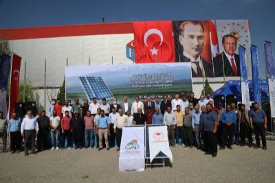 “Meralarda Aydınlık Yol” Projesinin Güneş Enerjisi Paneli Dağıtım Töreni Gerçekleştirildi