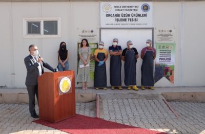 Üzüm Ürünleri İşleme Tesisi Açılışı ve Tadım Etkinliği Gerçekleştirildi