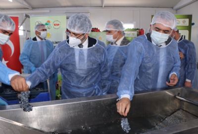 Üzüm Ürünleri İşleme Tesisi Açılışı ve Tadım Etkinliği Gerçekleştirildi