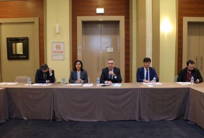 E-Ticaretin Yerel Ekonomik Kalkınmaya Etkisi ve GAP Bölgesine Uygun Model Arayışı Değerlendirme Toplantısı Gerçekleştirildi