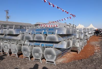 Çiftçilere Sıvat Dağıtımı Yapıldı