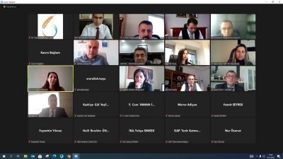 GAP İdaresi ve Kalkınma Ajansları arasında 2021 yılının  ikinci İş Birliği ve Koordinasyon Toplantısı Gerçekleştirildi