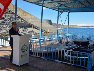 Balıkçılara Fiber Tekne ve Motor Desteği Dağıtım Töreni Gerçekleştirildi