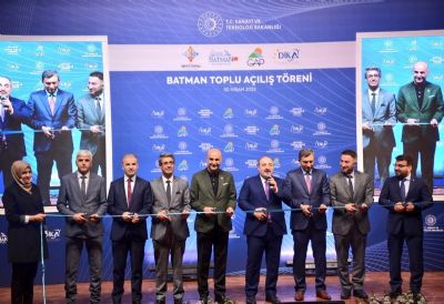 Bakan Varank, GAP İdaresince Batman'da Desteklenecek Projelerin Protokol İmza Töreni'ne Katıldı