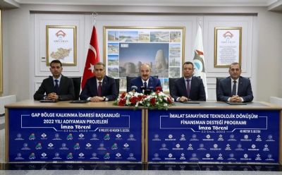 Sanayi ve Teknoloji Bakanı Mustafa VARANK, GAP İdaresince Adıyaman'da Desteklenecek Projelerin Protokol İmza Törenine Katıldı