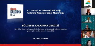 Bölgesel Kalkınma Dergisi'nin GAP Bölgesindeki Üniversitelere Tanıtım Toplantısı Gerçekleştirildi