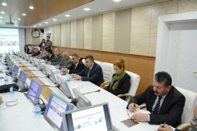 GAP İdaresi ve Şanlıurfa Büyükşehir Belediyesi Proje Arama, İşbirliği ve Fikir Alışverişi Temalı Toplantı Gerçekleştirdi