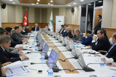 GAP İdaresi ve Şanlıurfa Büyükşehir Belediyesi Proje Arama, İşbirliği ve Fikir Alışverişi Temalı Toplantı Gerçekleştirdi