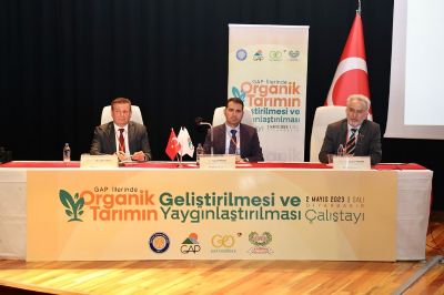 GAP İllerinde Organik Tarımın Geliştirilmesi ve Yaygınlaştırılması Çalıştayı Diyarbakır’da Gerçekleştirildi