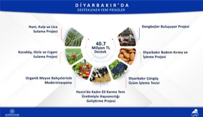 GAP İdaresinden Diyarbakır’da Uygulanacak 7 Projeye 40.7 Milyon TL Destek