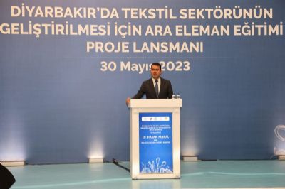 Diyarbakır’da Tekstil Sektörünün Geliştirilmesi İçin Ara Eleman Eğitimi Lansman Programı Gerçekleştirildi