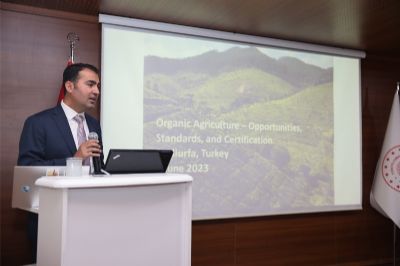 “Organik Tarım Fırsatları ve Nop Standartları Konferansı” Şanlıurfa’da Gerçekleştirildi
