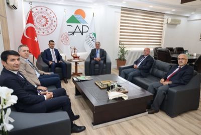 Türkiye Kalkınma Vakfı Yönetim Kurulu Üyeleri, GAP İdaresi Başkanlığını Ziyaret Etti