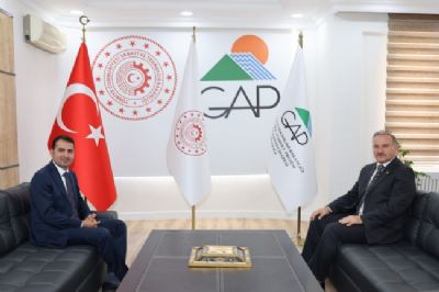 Harran Üniversitesi Rektörü GAP İdaresi Başkanlığını Ziyaret Etti