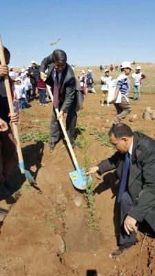 GAP GELECEĞİMİZDİR Projesi Kapsamında Fidan Dikim ve Uçurtma Şenliği Düzenlendi