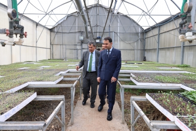 GAP İdaresi Başkanı Dr. Hasan MARAL ve Beraberindeki Heyet, Gaziantep ve Kilis İllerine Saha Ziyareti Gerçekleştirdi