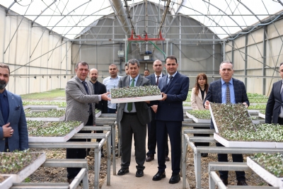 GAP İdaresi Başkanı Dr. Hasan MARAL ve Beraberindeki Heyet, Gaziantep ve Kilis İllerine Saha Ziyareti Gerçekleştirdi