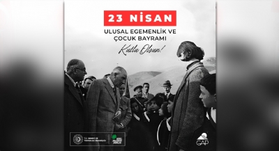 23 Nisan Ulusal Egemenlik ve Çocuk Bayramı Kutlu Olsun