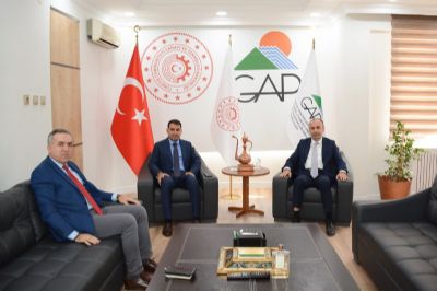 Adıyaman Üniversitesi Rektörü GAP İdaresi Başkanlığını Ziyaret Etti