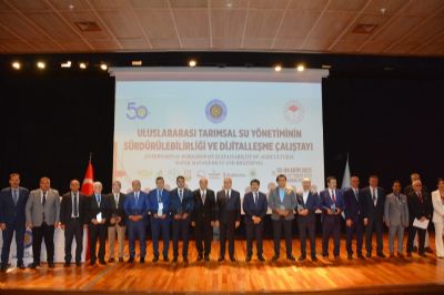 Uluslararası Tarımsal Su Yönetiminin Sürdürülebilirliği ve Dijitalleşme Çalıştayı Diyarbakır'da Düzenlendi