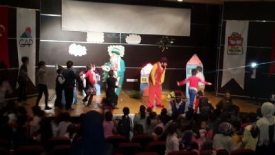 Cizreli Minikler Tiyatro Keyfini Doyasıya Yaşadı