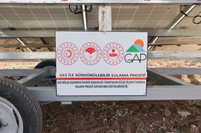 GAP İdaresinden Adıyaman’da Alternatif Enerji Kullanımına Destek