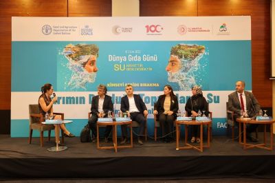 Cumhuriyetimizin 100. Yılında Dünya Gıda Günü Kapsamında “Tarımın Doğduğu Topraklarda Su” Konuşuldu