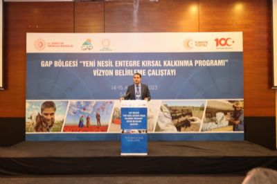 GAP Bölgesi Yeni Nesil Entegre Kırsal Kalkınma Programı Vizyon Belirleme Çalıştayı Şanlıurfa’da Gerçekleştirildi